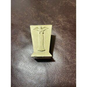 Midwest Cannon Falls Angel Candle Holder Mini Stone Look Neutral Decor